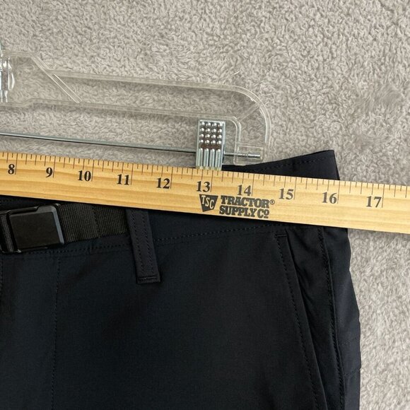 NEW Lands' End Men's 32 Outdoor Outrigger Pants Black Polyester Raw hem - Picture 4 of 11